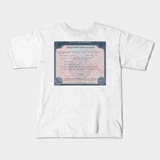 Birth Certificate of Hip Hop Kids T-Shirt